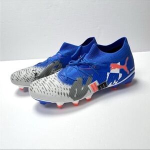 Puma Future 8 Match Forever FG AG Soccer Cleats Shoes Blue 108423-01 Men Sz 9.5